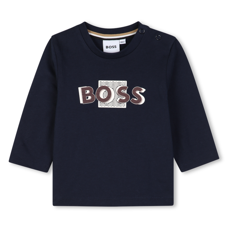 Camiseta de manga larga BOSS 
                        NI&Ntilde;O