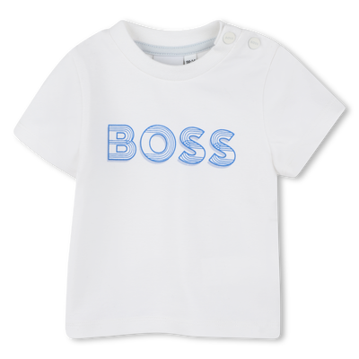 Camiseta con logo estampado BOSS NI&Ntilde;O