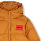 Chaqueta acolchada con capucha HUGO 
                    NI&Ntilde;O