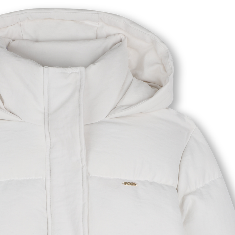 Chaqueta acolchada con capucha BOSS 
                        NI&Ntilde;A
