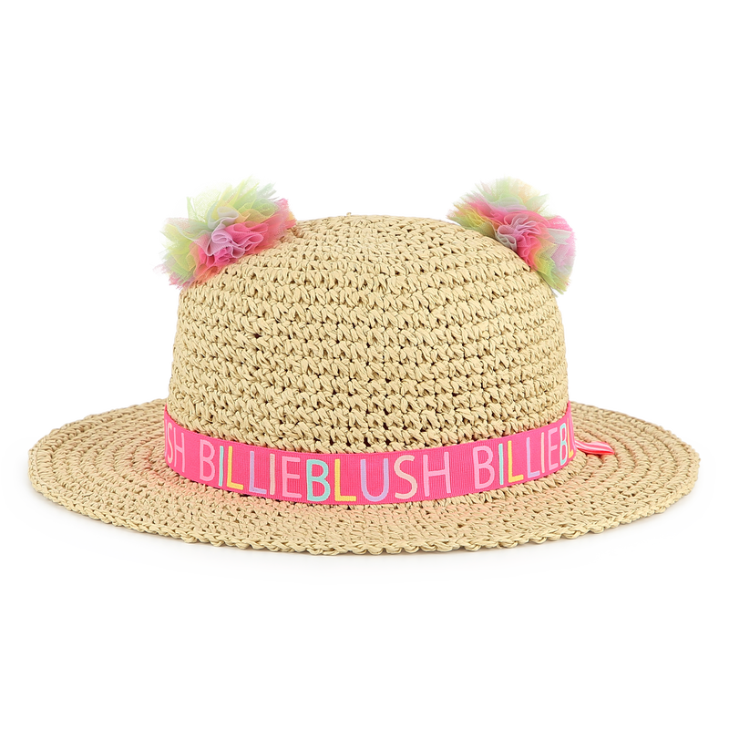 Sombrero con pompones BILLIEBLUSH 
                        NI&Ntilde;A