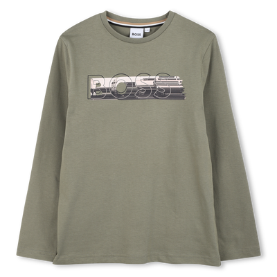 Camiseta de manga larga BOSS NI&Ntilde;O