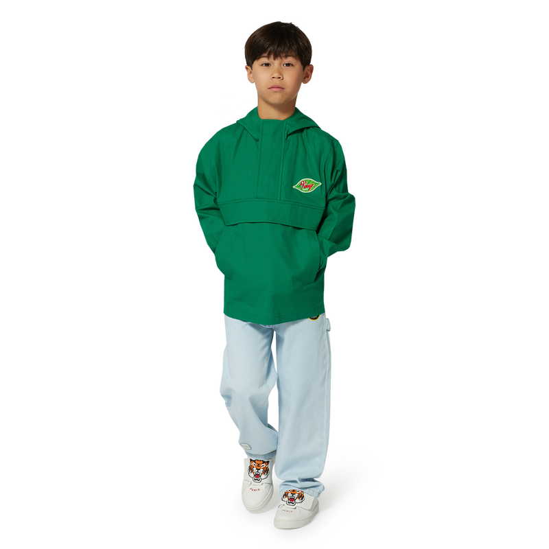 Cortavientos con capucha KENZO KIDS 
                        NI&Ntilde;O