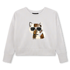 Sudadera de manga larga KARL LAGERFELD KIDS 
                    NI&Ntilde;A