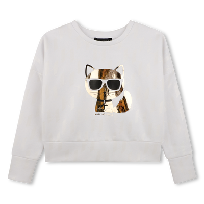 Sudadera de manga larga KARL LAGERFELD KIDS NI&Ntilde;A