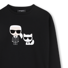 VESTIDO M.L. KARL LAGERFELD KIDS 
                    NI&Ntilde;A