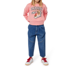 Sudadera de algod&oacute;n bordada KENZO KIDS 
                    NI&Ntilde;A