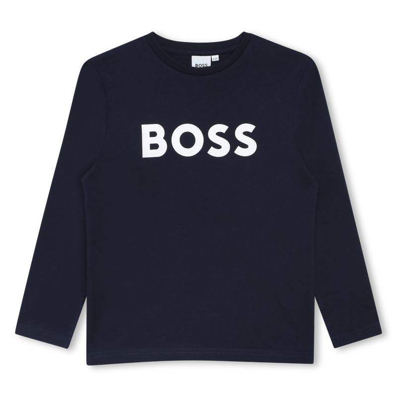 CAMISETA DE MANGA LARGA BOSS 
                        NI&Ntilde;O