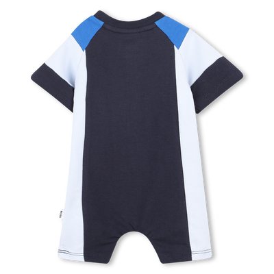 Mono corto tricolor BOSS NI&Ntilde;O