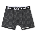 Pack de 2 calzoncillos b&oacute;xer HUGO 
                    NI&Ntilde;O
