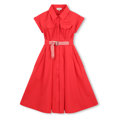 VESTIDO CAMISERO LANVIN NI&Ntilde;A