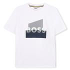 Camiseta de manga corta, BLANCO, hi-res