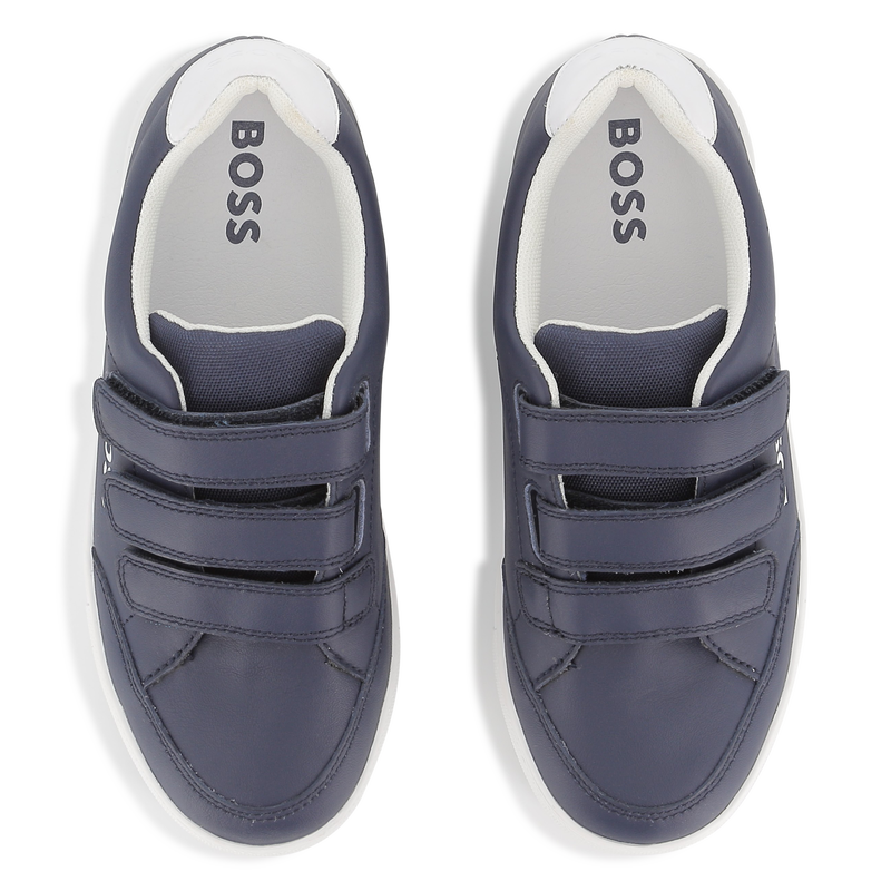 Zapatillas de piel de vacuno BOSS 
                        NI&Ntilde;O