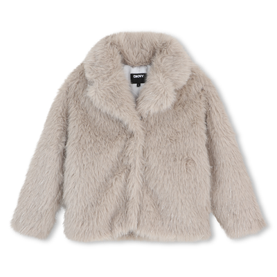 Chaqueta de piel DKNY NI&Ntilde;A