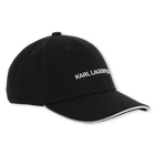Gorra con cierre ajustable KARL LAGERFELD KIDS 
                    NI&Ntilde;O