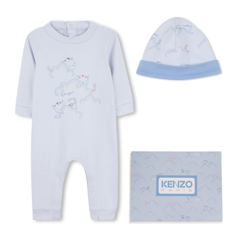 Conjunto de traje de neopreno + gorro KENZO KIDS 
                        NI&Ntilde;O