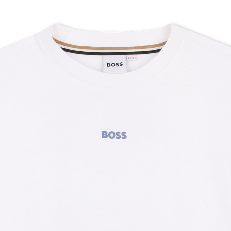 CAMISETA DE MANGA CORTA BOSS 
                        NI&Ntilde;O