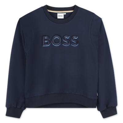 Su&eacute;ter bordado BOSS NI&Ntilde;A