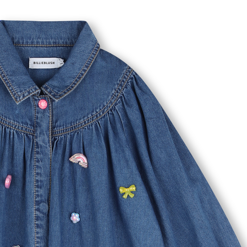 Vestido de denim BILLIEBLUSH 
                        NI&Ntilde;A