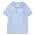 Polo de manga corta, AZUL PERSA, hi-res
