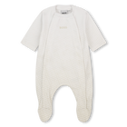 Conjunto de pijama, gorro y babero. BOSS 
                    NI&Ntilde;O