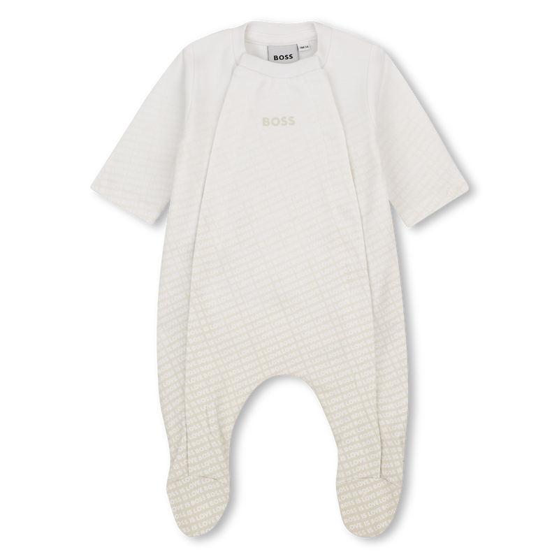 Conjunto de pijama, gorro y babero. BOSS 
                        NI&Ntilde;O