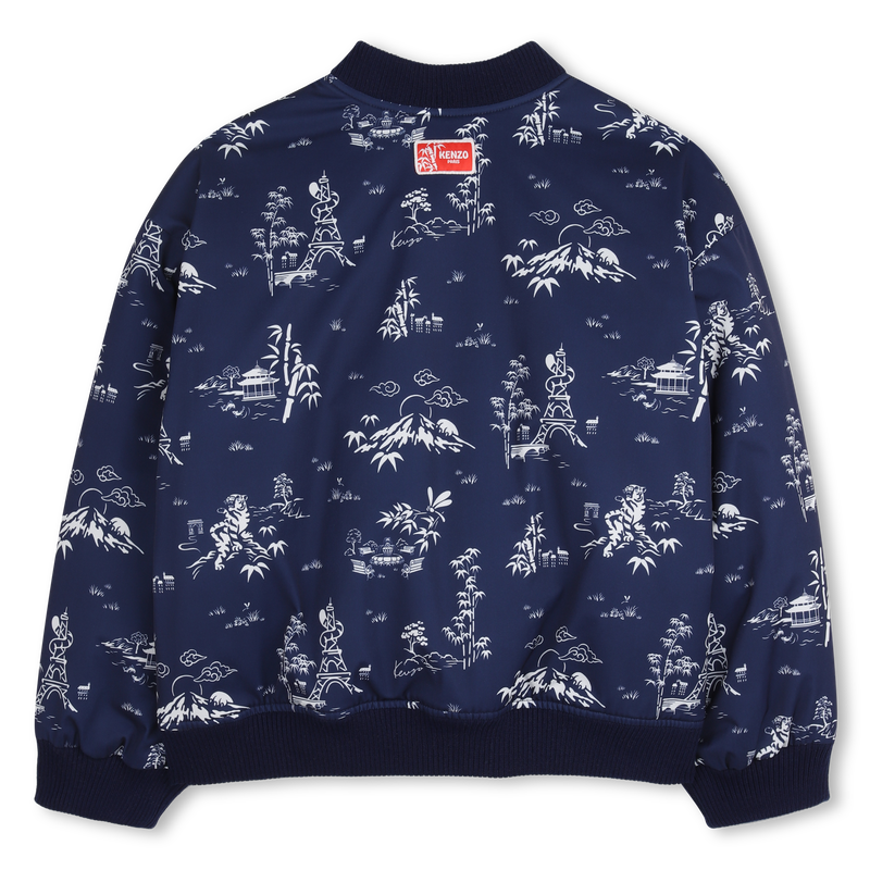 CHAQUETA CON CUELLO DE PELUCHE KENZO KIDS 
                        UNISEXO