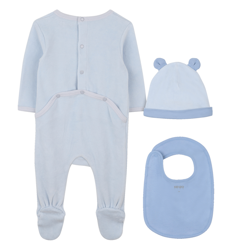 Juego de pijama + gorro + babero KENZO KIDS 
                        UNISEXO