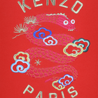 Vestido recto con bordados KENZO KIDS 
                    NI&Ntilde;A