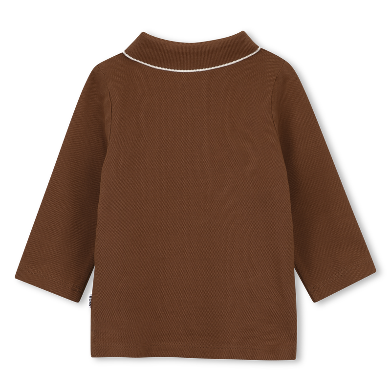 Polo de manga larga BOSS 
                        NI&Ntilde;O