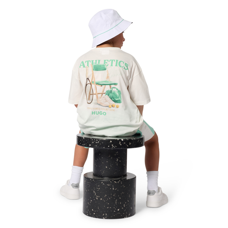 CAMISETA DE MANGA CORTA HUGO 
                        NI&Ntilde;O