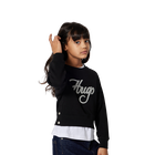 Sudadera de cuello redondo HUGO 
                    NI&Ntilde;A