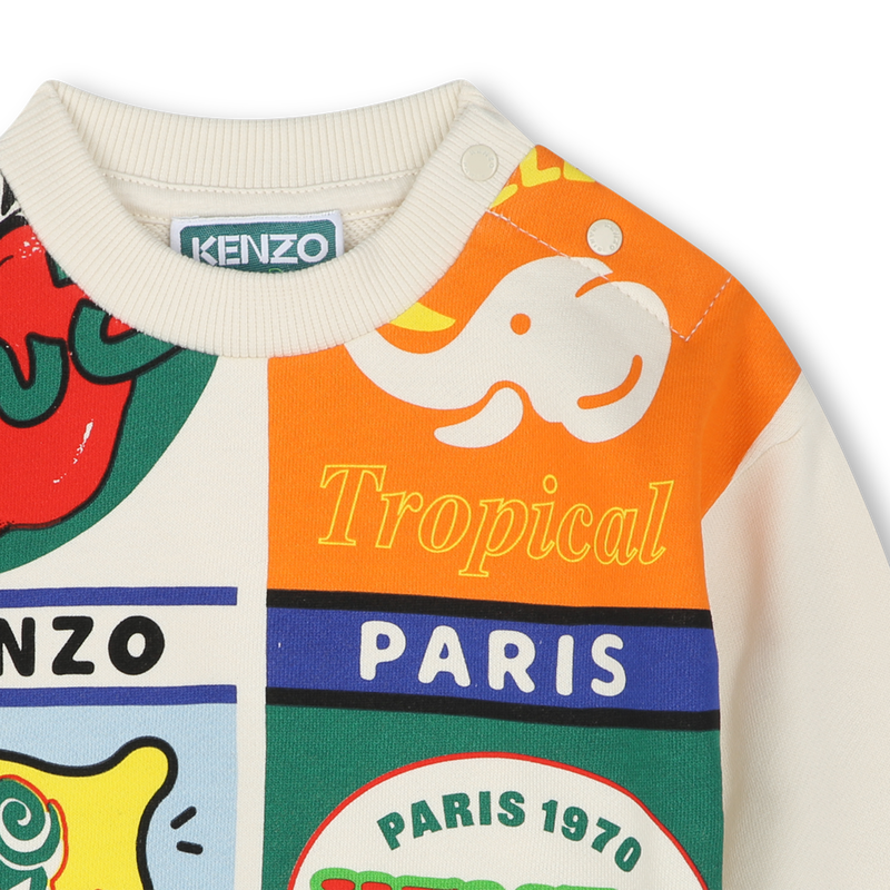 Su&eacute;ter de mulet&oacute;n KENZO KIDS 
                        NI&Ntilde;O