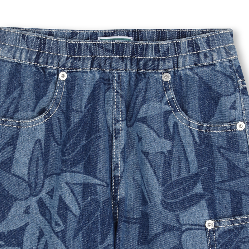 BERMUDAS VAQUERAS KENZO KIDS 
                        NI&Ntilde;O