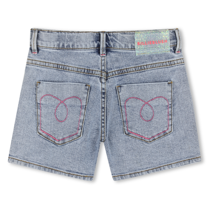 SHORTS DE MEZCLILLA BILLIEBLUSH 
                        NI&Ntilde;A