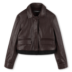 Chaqueta con cierre de cremallera KARL LAGERFELD KIDS 
                    NI&Ntilde;A