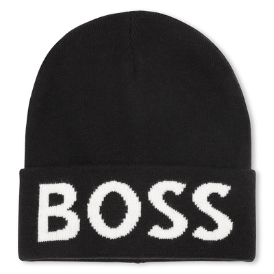 Gorro de punto con solapas BOSS NI&Ntilde;O