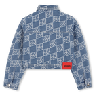 Chaqueta de mezclilla HUGO 
                    NI&Ntilde;A
