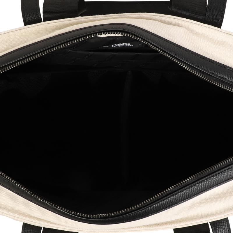 Bolso cambiador con parche KARL LAGERFELD KIDS 
                        UNISEXO