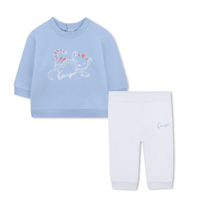 Conjunto de sudadera + pantal&oacute;n KENZO KIDS 
                        NI&Ntilde;O