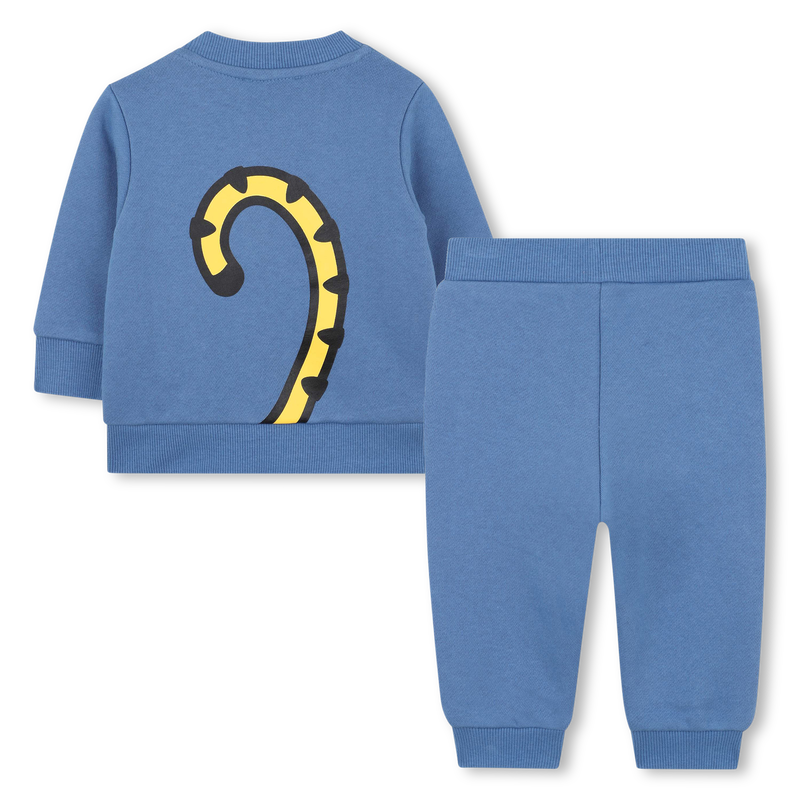 Sudadera y pantal&oacute;n en felpa KENZO KIDS 
                        UNISEXO