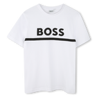 Camiseta de mangas cortas, BLANCO, hi-res
