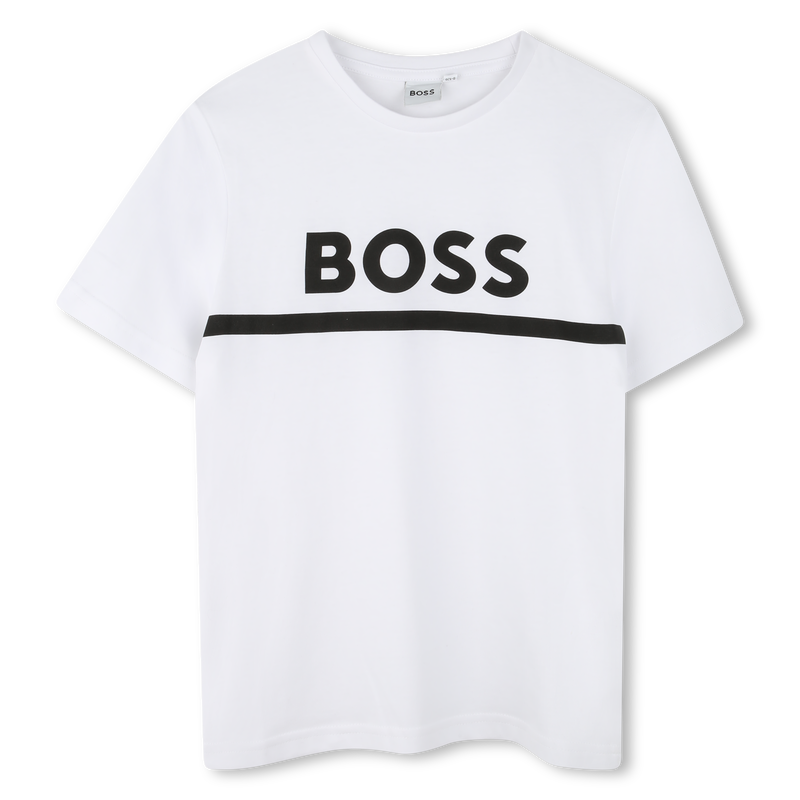 CAMISETA DE MANGA CORTA BOSS 
                        NI&Ntilde;O