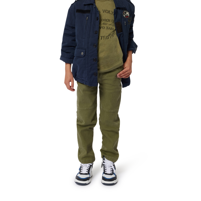 Camiseta de manga corta ZADIG & VOLTAIRE 
                        NI&Ntilde;O