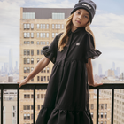 Gorro de punto de doble capa DKNY 
                    UNISEXO