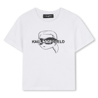 Camiseta de manga corta KARL LAGERFELD KIDS 
                    NI&Ntilde;A