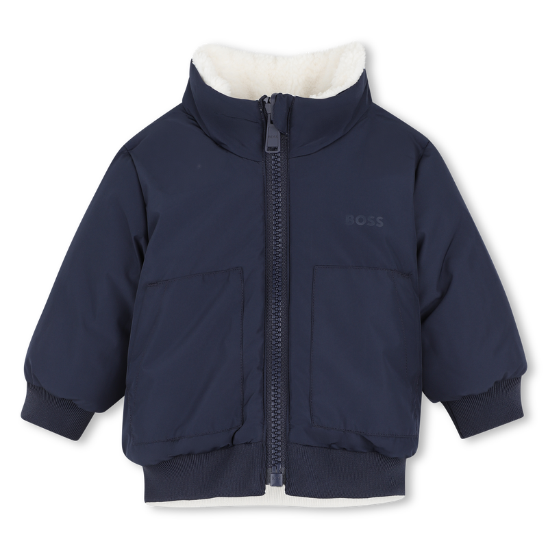 Chaqueta reversible BOSS 
                        NI&Ntilde;O
