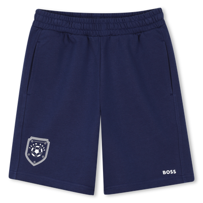 PANTALONES CORTOS DE F&Uacute;TBOL BOSS NI&Ntilde;O