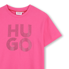 Vestido de manga corta HUGO 
                    NI&Ntilde;A