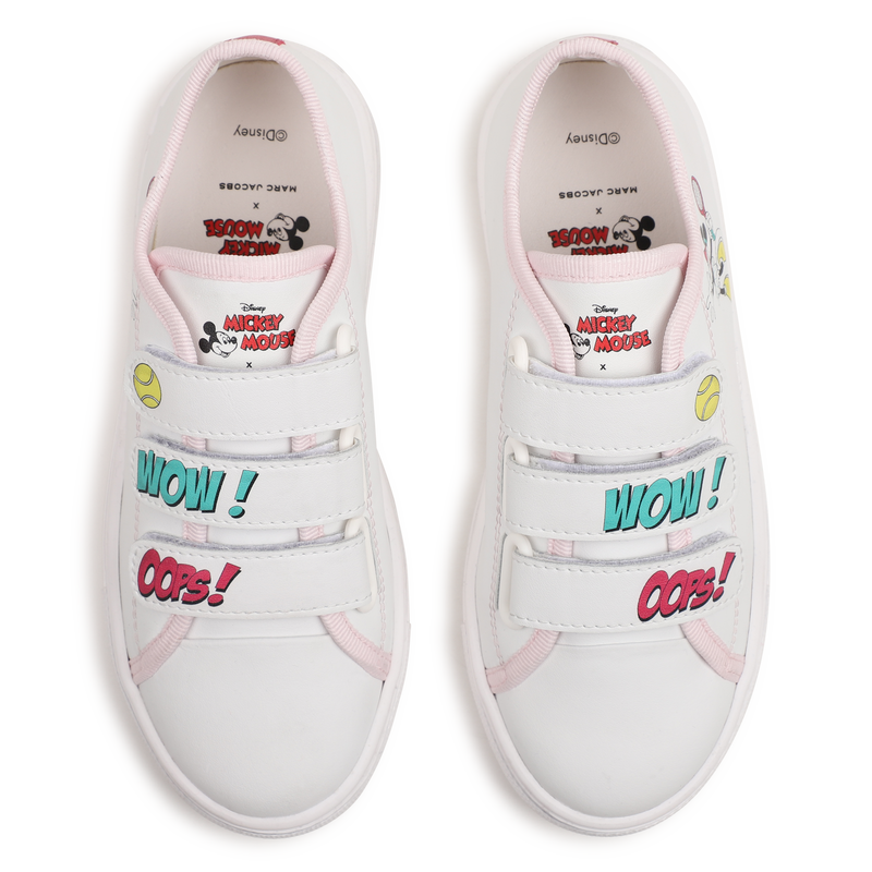 ZAPATILLAS CON RAYAS DE VELCRO MARC JACOBS 
                        NI&Ntilde;A